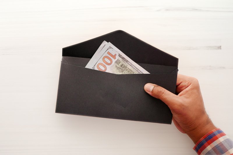 wallet with money